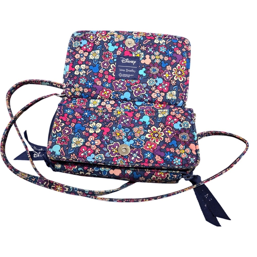 Vera Bradley Disney Sensational Mickey Ditsy RFID All-in-One Crossbody Purse